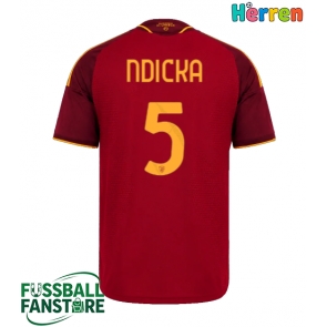 AS Roma Evan Ndicka #5 Replik Heimtrikot 2026-27 Kurzarm